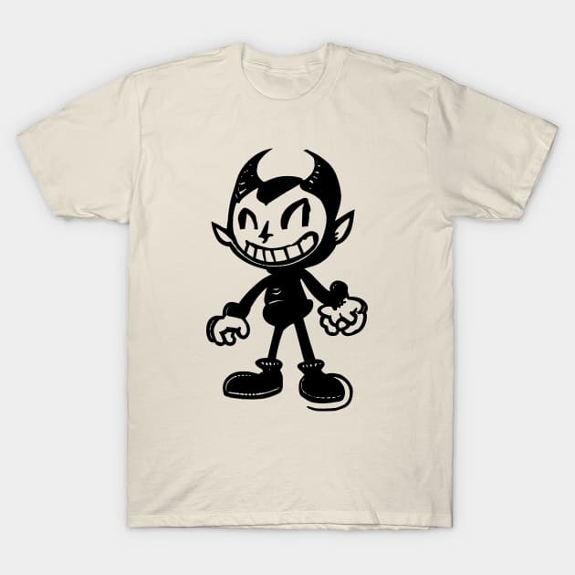 Vintage Devil mascot T-Shirt by valentinahramov